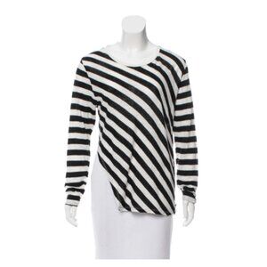 IRO Black & White Gjulia Top S